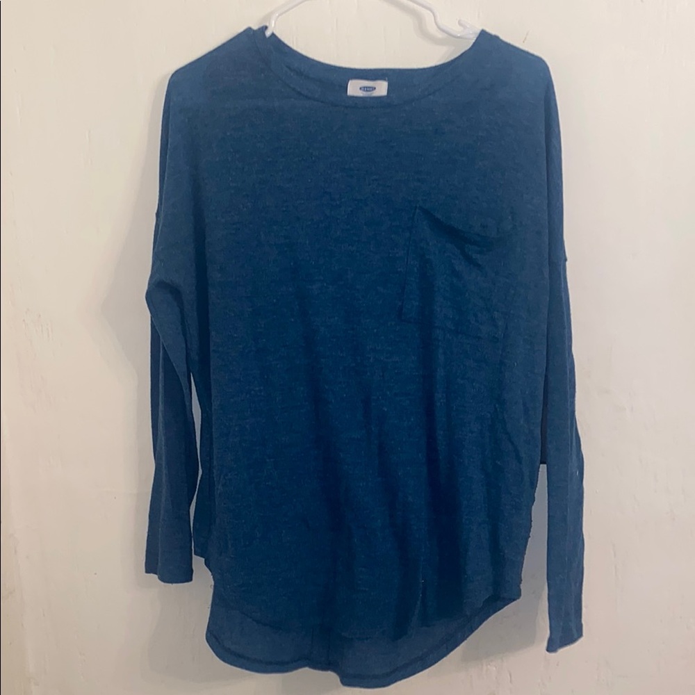 Old Navy Blue Heathered Tee